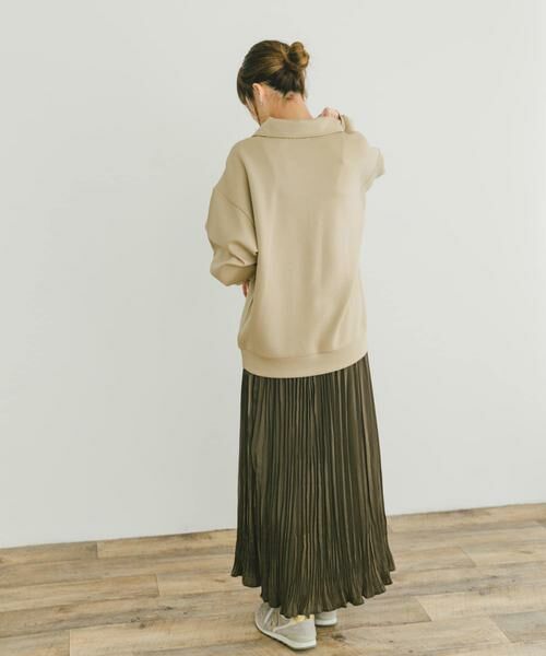 URBAN RESEARCH ITEMS / アーバンリサーチ アイテムズ セットアップ | ハーフジップトップス×スカートセット | 詳細11