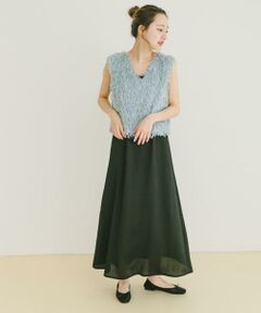 URBAN RESEARCH ITEMS / アーバンリサーチ アイテムズ ワンピース | フェザーベストセットキャミワンピース