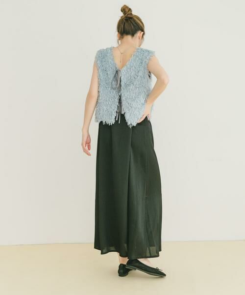 URBAN RESEARCH ITEMS / アーバンリサーチ アイテムズ ワンピース | フェザーベストセットキャミワンピース | 詳細4