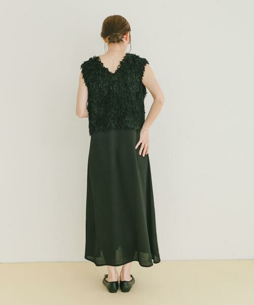 URBAN RESEARCH ITEMS / アーバンリサーチ アイテムズ ワンピース | フェザーベストセットキャミワンピース | 詳細15