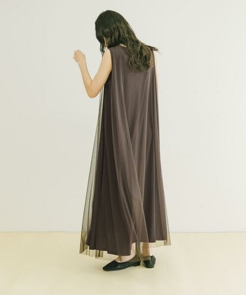 URBAN RESEARCH ITEMS / アーバンリサーチ アイテムズ ワンピース | チュールレイヤードワンピース | 詳細4