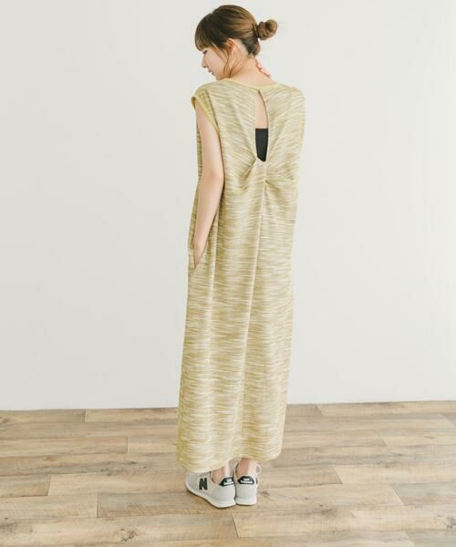 URBAN RESEARCH ITEMS / アーバンリサーチ アイテムズ ワンピース | ハニカムワッフルノースリワンピース | 詳細2