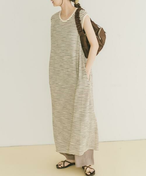 URBAN RESEARCH ITEMS / アーバンリサーチ アイテムズ ワンピース | ハニカムワッフルノースリワンピース | 詳細8