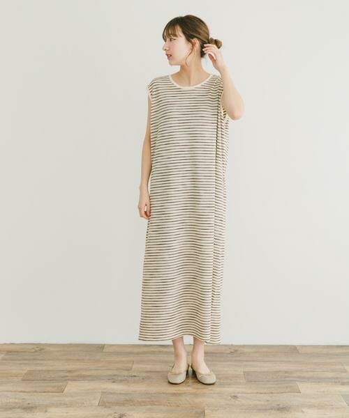 URBAN RESEARCH ITEMS / アーバンリサーチ アイテムズ ワンピース | ハニカムワッフルノースリワンピース | 詳細19