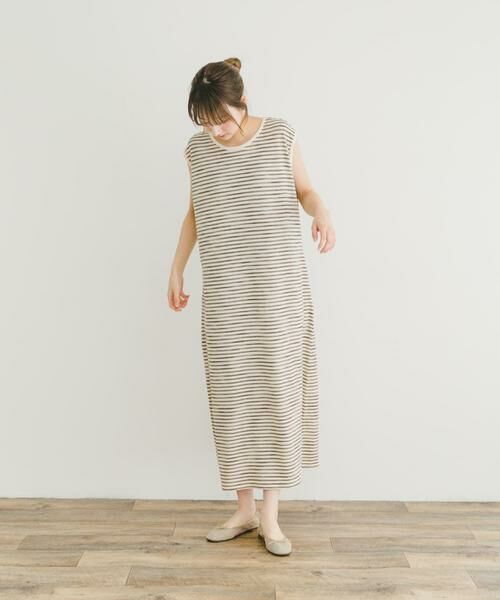 URBAN RESEARCH ITEMS / アーバンリサーチ アイテムズ ワンピース | ハニカムワッフルノースリワンピース | 詳細20