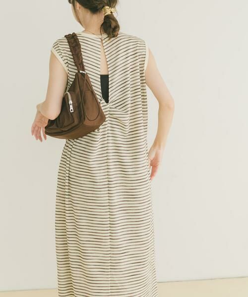 URBAN RESEARCH ITEMS / アーバンリサーチ アイテムズ ワンピース | ハニカムワッフルノースリワンピース | 詳細9