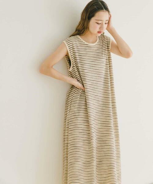 URBAN RESEARCH ITEMS / アーバンリサーチ アイテムズ ワンピース | ハニカムワッフルノースリワンピース | 詳細13