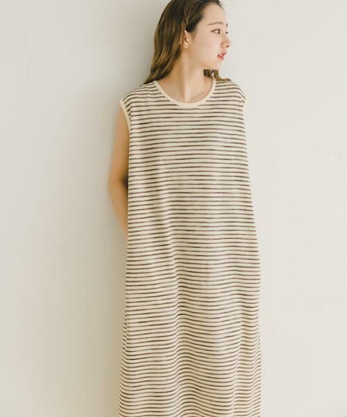 URBAN RESEARCH ITEMS / アーバンリサーチ アイテムズ ワンピース | ハニカムワッフルノースリワンピース | 詳細14