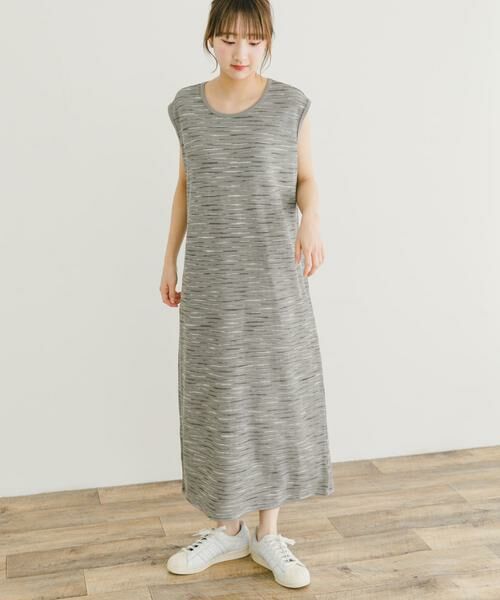URBAN RESEARCH ITEMS / アーバンリサーチ アイテムズ ワンピース | ハニカムワッフルノースリワンピース | 詳細24