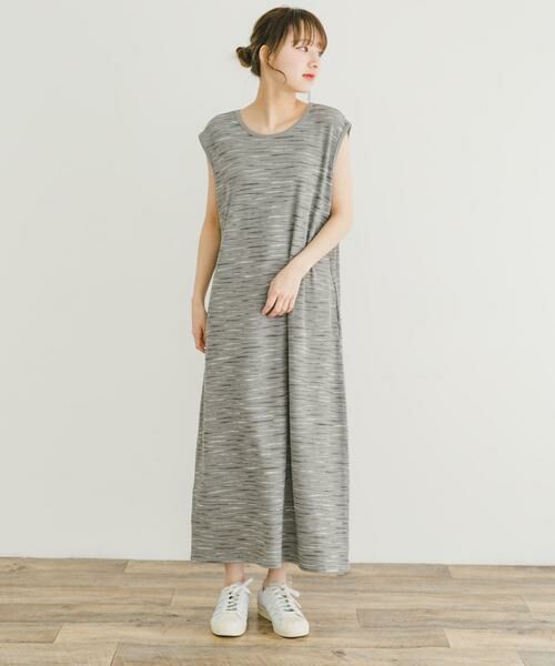 URBAN RESEARCH ITEMS / アーバンリサーチ アイテムズ ワンピース | ハニカムワッフルノースリワンピース | 詳細25