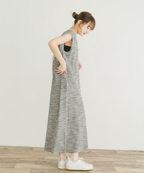 URBAN RESEARCH ITEMS / アーバンリサーチ アイテムズ ワンピース | ハニカムワッフルノースリワンピース | 詳細26