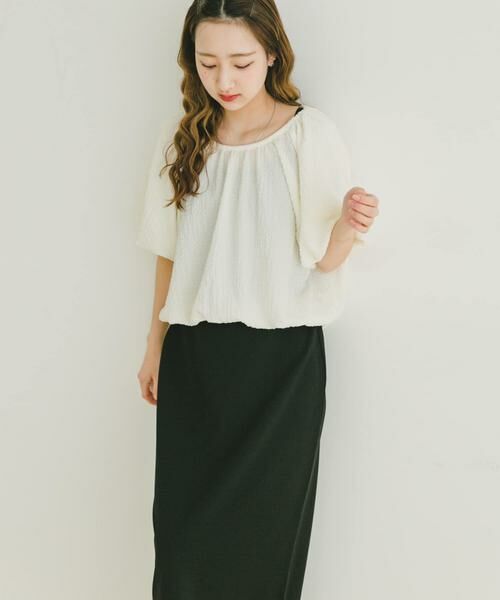 URBAN RESEARCH ITEMS / アーバンリサーチ アイテムズ セットアップ | バルーントップス×スカートセット | 詳細2