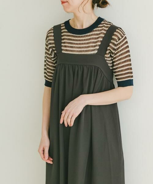 URBAN RESEARCH ITEMS / アーバンリサーチ アイテムズ ワンピース | リラックスギャザージャンスカ | 詳細1