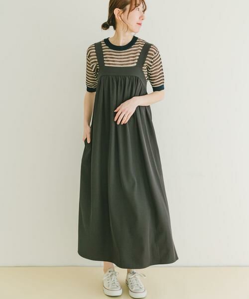 URBAN RESEARCH ITEMS / アーバンリサーチ アイテムズ ワンピース | リラックスギャザージャンスカ | 詳細2