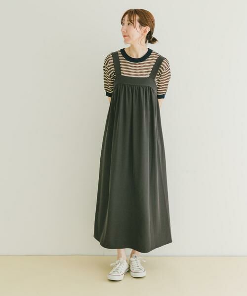 URBAN RESEARCH ITEMS / アーバンリサーチ アイテムズ ワンピース | リラックスギャザージャンスカ | 詳細4