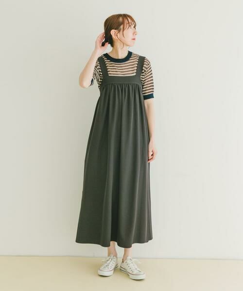 URBAN RESEARCH ITEMS / アーバンリサーチ アイテムズ ワンピース | リラックスギャザージャンスカ | 詳細5
