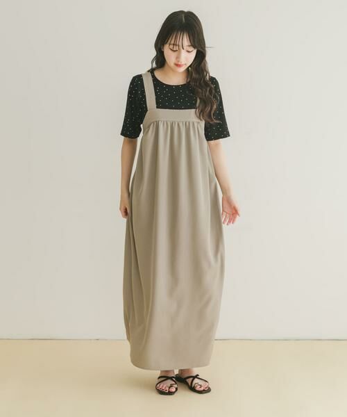 URBAN RESEARCH ITEMS / アーバンリサーチ アイテムズ ワンピース | リラックスギャザージャンスカ | 詳細14