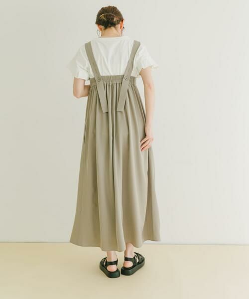 URBAN RESEARCH ITEMS / アーバンリサーチ アイテムズ ワンピース | リラックスギャザージャンスカ | 詳細20