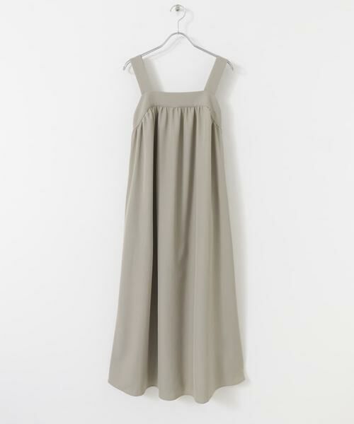 URBAN RESEARCH ITEMS / アーバンリサーチ アイテムズ ワンピース | リラックスギャザージャンスカ | 詳細21