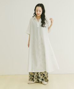 URBAN RESEARCH ITEMS / アーバンリサーチ アイテムズ ワンピース | サッカーストライプスキッパーワンピース