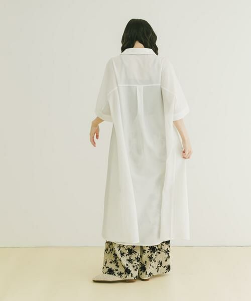 URBAN RESEARCH ITEMS / アーバンリサーチ アイテムズ ワンピース | サッカーストライプスキッパーワンピース | 詳細4