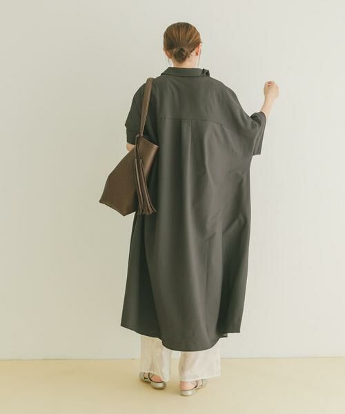 URBAN RESEARCH ITEMS / アーバンリサーチ アイテムズ ワンピース | サッカーストライプスキッパーワンピース | 詳細21