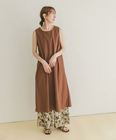 URBAN RESEARCH ITEMS / アーバンリサーチ アイテムズ ワンピース | サッカーノースリーブワンピース