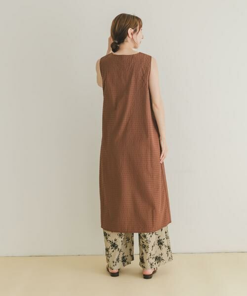 URBAN RESEARCH ITEMS / アーバンリサーチ アイテムズ ワンピース | サッカーノースリーブワンピース | 詳細3