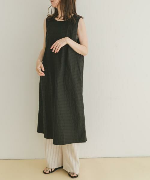 URBAN RESEARCH ITEMS / アーバンリサーチ アイテムズ ワンピース | サッカーノースリーブワンピース | 詳細12