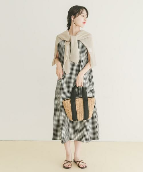 URBAN RESEARCH ITEMS / アーバンリサーチ アイテムズ ワンピース | サッカーノースリーブワンピース | 詳細16