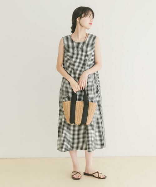 URBAN RESEARCH ITEMS / アーバンリサーチ アイテムズ ワンピース | サッカーノースリーブワンピース | 詳細19