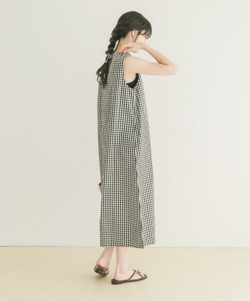 URBAN RESEARCH ITEMS / アーバンリサーチ アイテムズ ワンピース | サッカーノースリーブワンピース | 詳細20