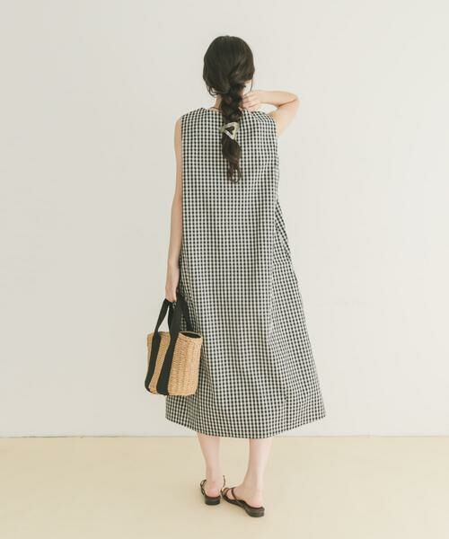 URBAN RESEARCH ITEMS / アーバンリサーチ アイテムズ ワンピース | サッカーノースリーブワンピース | 詳細21