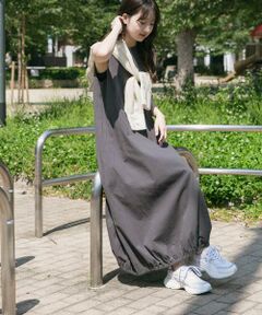 URBAN RESEARCH ITEMS / アーバンリサーチ アイテムズ ワンピース | ノースリーブバルーンワンピース