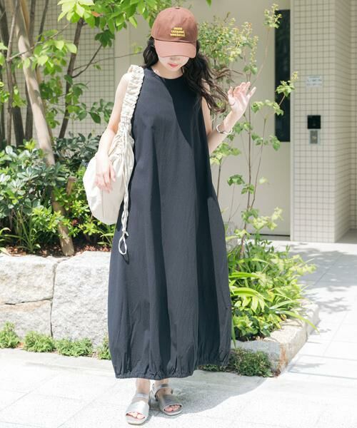 URBAN RESEARCH ITEMS / アーバンリサーチ アイテムズ ワンピース | ノースリーブバルーンワンピース | 詳細3