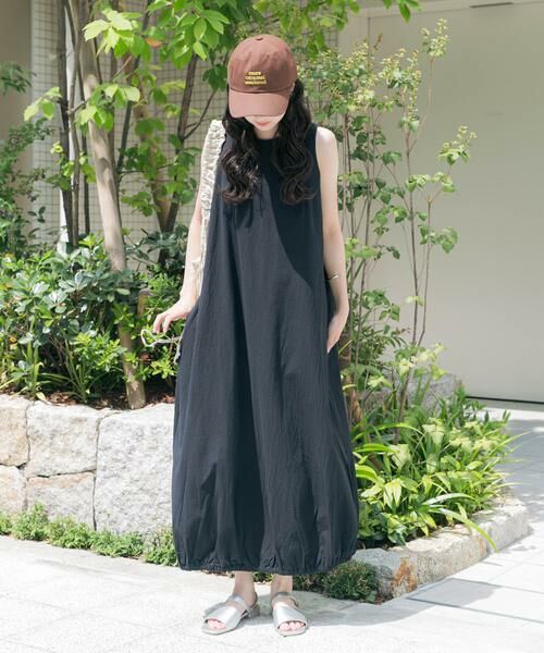 セール】 ノースリーブバルーンワンピース （ワンピース