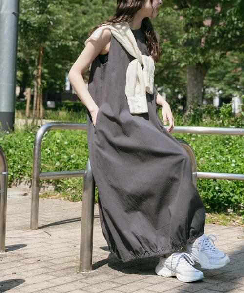 URBAN RESEARCH ITEMS / アーバンリサーチ アイテムズ ワンピース | ノースリーブバルーンワンピース | 詳細9