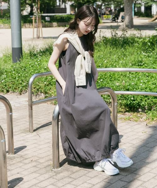 URBAN RESEARCH ITEMS / アーバンリサーチ アイテムズ ワンピース | ノースリーブバルーンワンピース | 詳細12