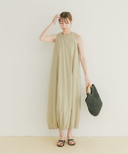 URBAN RESEARCH ITEMS / アーバンリサーチ アイテムズ ワンピース | ノースリーブバルーンワンピース | 詳細20