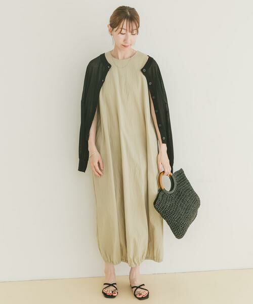 URBAN RESEARCH ITEMS / アーバンリサーチ アイテムズ ワンピース | ノースリーブバルーンワンピース | 詳細22