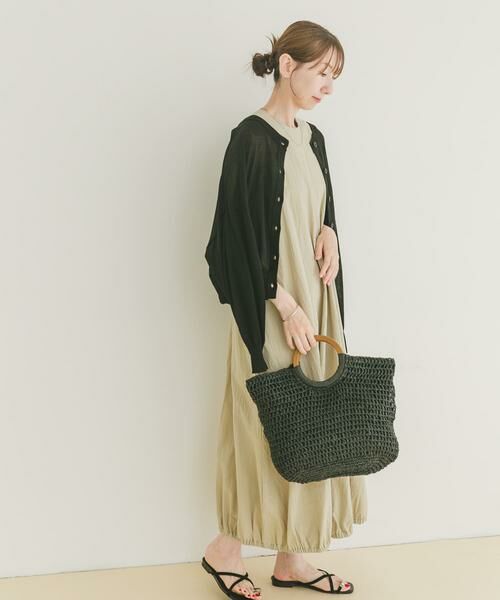 URBAN RESEARCH ITEMS / アーバンリサーチ アイテムズ ワンピース | ノースリーブバルーンワンピース | 詳細23