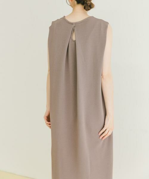 URBAN RESEARCH ITEMS / アーバンリサーチ アイテムズ ワンピース | ショルダータックノースリワンピース | 詳細1