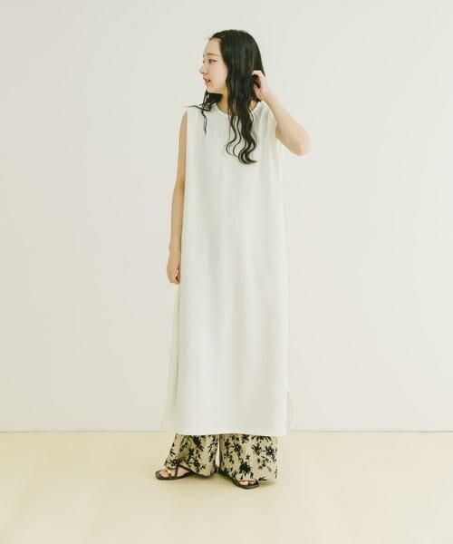 URBAN RESEARCH ITEMS / アーバンリサーチ アイテムズ ワンピース | ショルダータックノースリワンピース | 詳細10