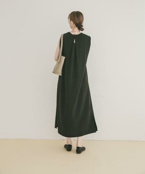 URBAN RESEARCH ITEMS / アーバンリサーチ アイテムズ ワンピース | ショルダータックノースリワンピース | 詳細15