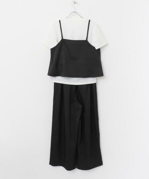 URBAN RESEARCH ITEMS / アーバンリサーチ アイテムズ ワンピース | インナー付きリネンライクセットアップ | 詳細12