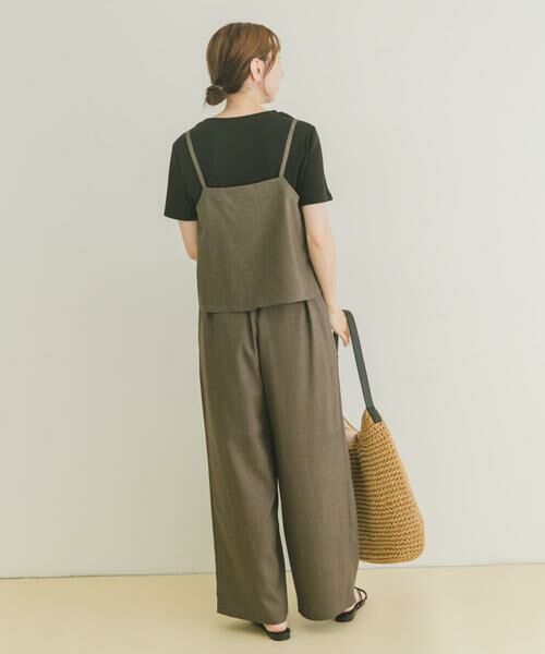 URBAN RESEARCH ITEMS / アーバンリサーチ アイテムズ ワンピース | インナー付きリネンライクセットアップ | 詳細20