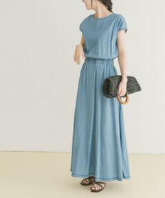 URBAN RESEARCH ITEMS / アーバンリサーチ アイテムズ ワンピース | レーヨンデニムワンピース