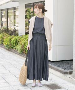 URBAN RESEARCH ITEMS / アーバンリサーチ アイテムズ ワンピース | レーヨンデニムワンピース