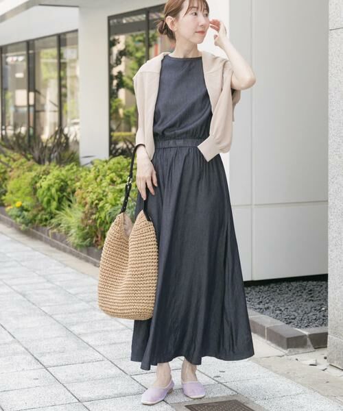 URBAN RESEARCH ITEMS / アーバンリサーチ アイテムズ ワンピース | レーヨンデニムワンピース | 詳細11