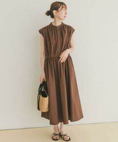 URBAN RESEARCH ITEMS / アーバンリサーチ アイテムズ ワンピース | ノースリーブタックギャザーワンピース